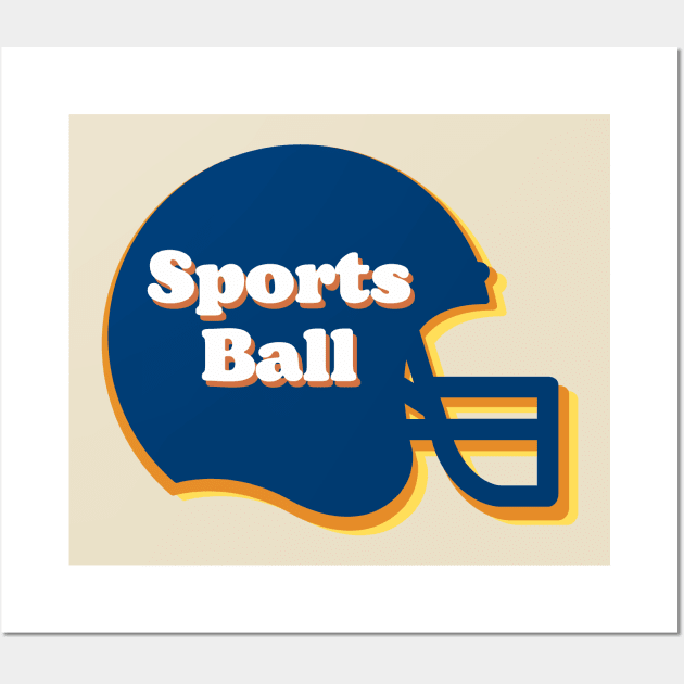 Sports Ball! Wall Art by Arrowwood Creative